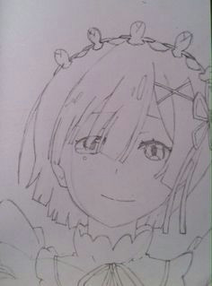rem re zero sketch by ren altair so rather than be original and