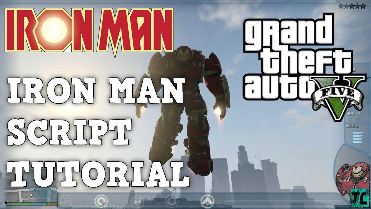 gta 5 how to install iron man script mod pc full tutorial gta 5 pc mods