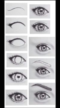 step by step eye drawing my board drawings art drawings realistic eye drawing