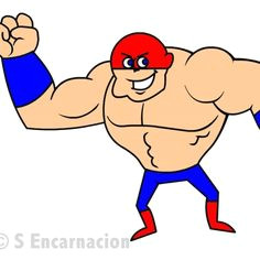 draw a cartoon tough guy muscle man s encarnacion licensed to about