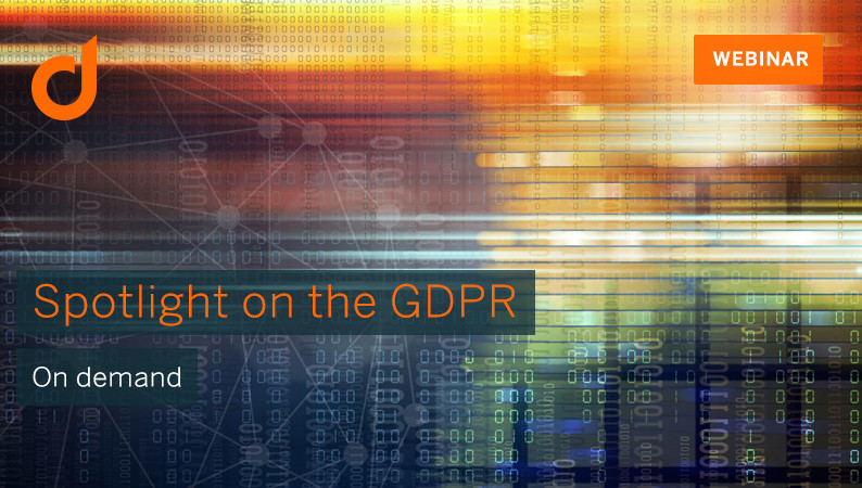 are you ready for the new general data protection regulation gdpr watch the free webinar to gain insight in some practical implementation steps with