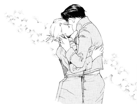 fma roy mustang x riza hawkeye