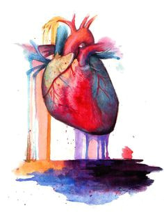 painting a human heart google search