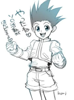 gon freecs hunter x hunter