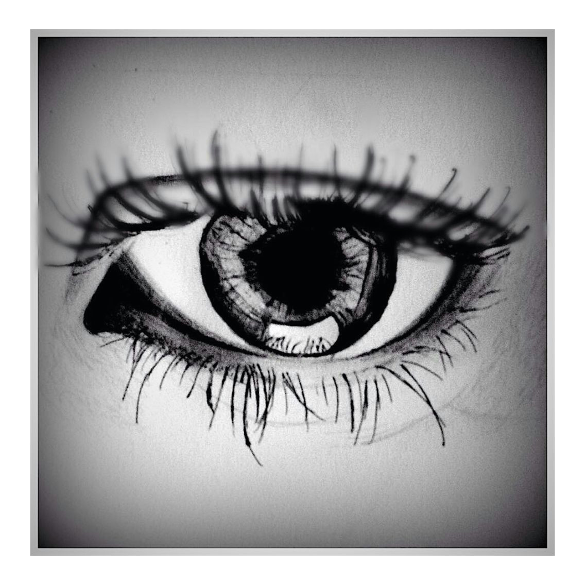 realistic eye drawing