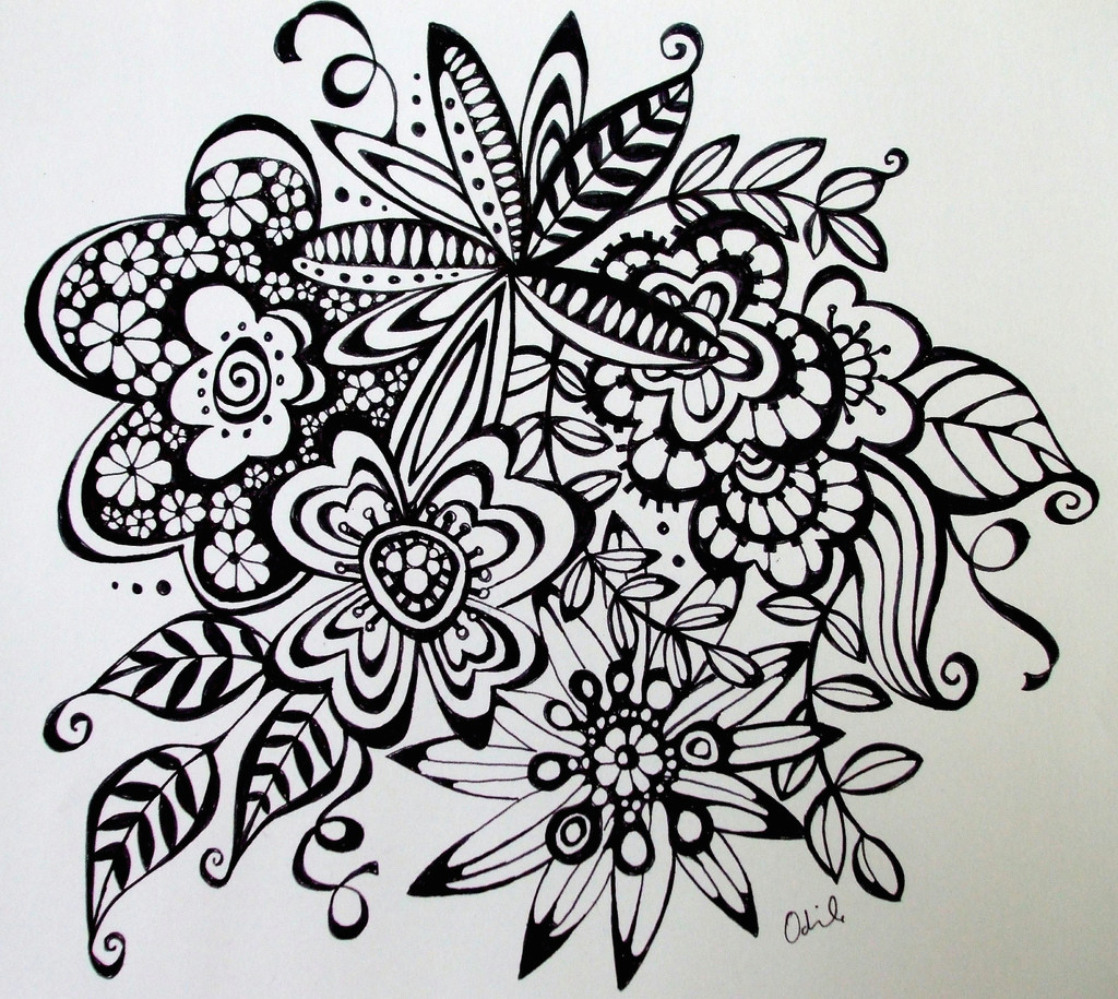 I Keep Drawing Flowers What Does It Mean Doodles that You Draw and What It Really Means