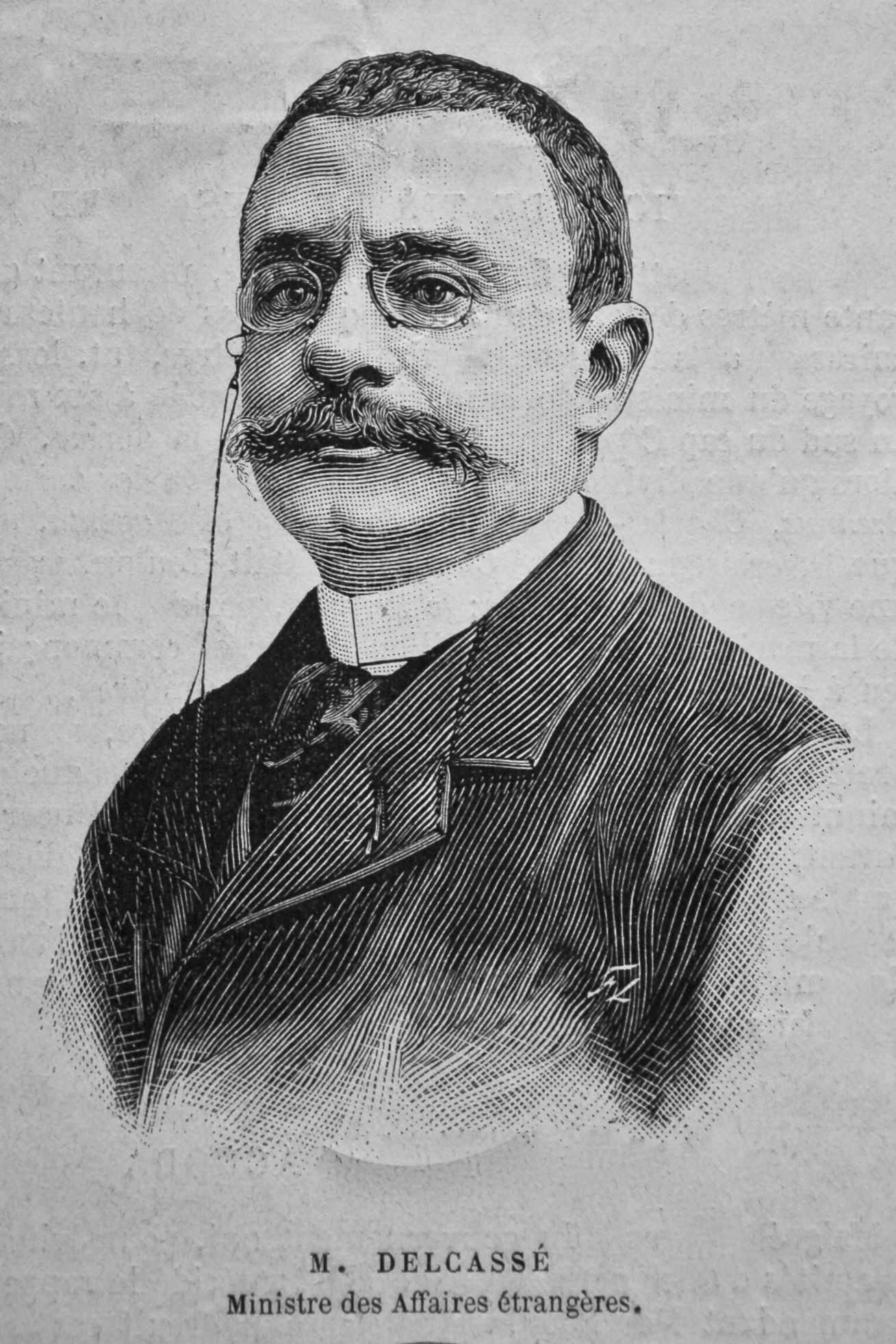 m delcasse french foreign minister 1898