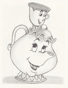 mrs potts chip beauty the beast baby dream nursery pinterest drawings disney drawings and pencil drawings