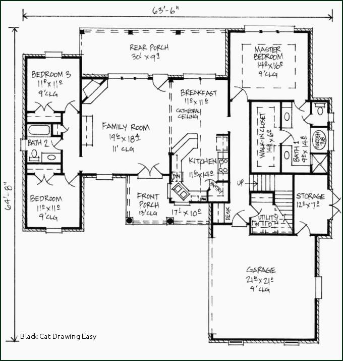 black cat drawing easy s s media cache ak0 pinimg 736x af 0d 99 designs of how