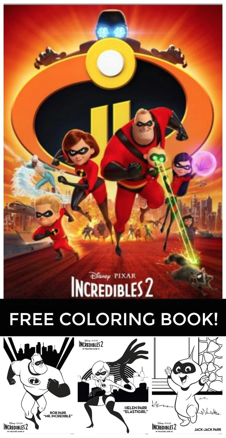 free printable incredibles 2 coloring pages all of these fun incredibles 2 coloring pages are put into an easy to print incredibles printable coloring book