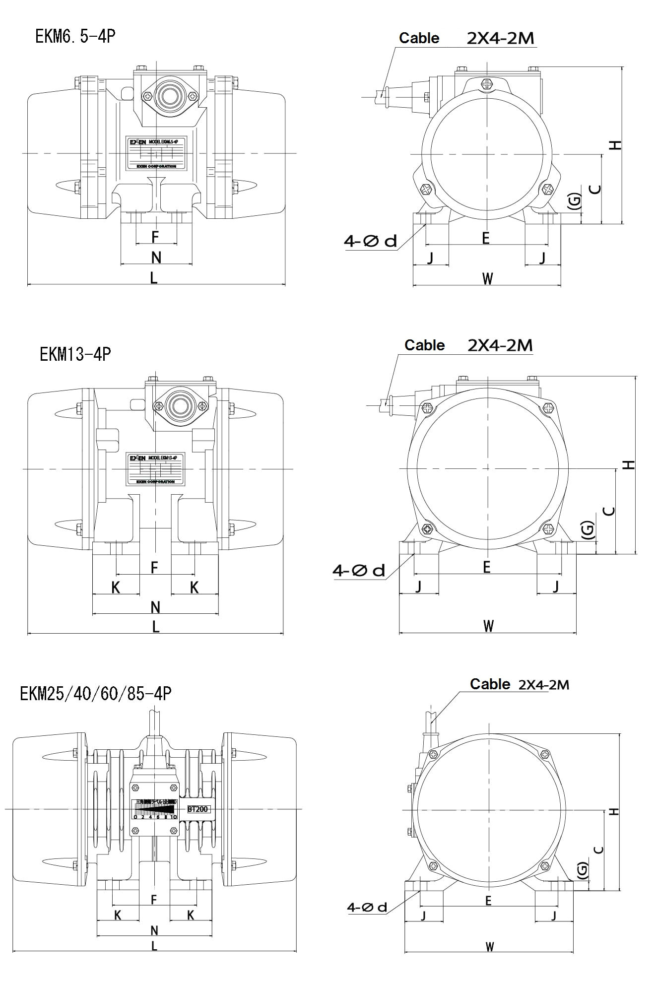 product dimensional drawings