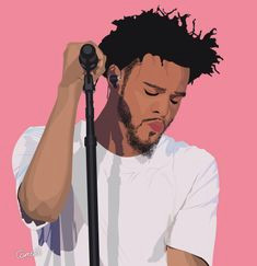 J Cole Drawing Step by Step 28 Best J Cole Images Drawings Hiphop iPhone Backgrounds