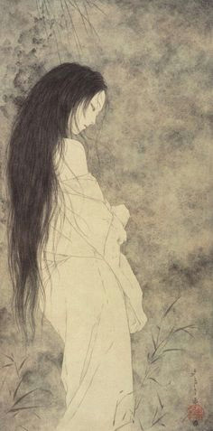 japanese illustration illustration art ayakashi japanese folklore ghosts ero guro
