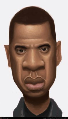 jay z by wellington santos caricature 2d cgsociety beyonce images jay