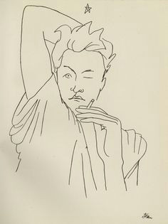 jean cocteau photo d art jean cocteau life drawing painting drawing