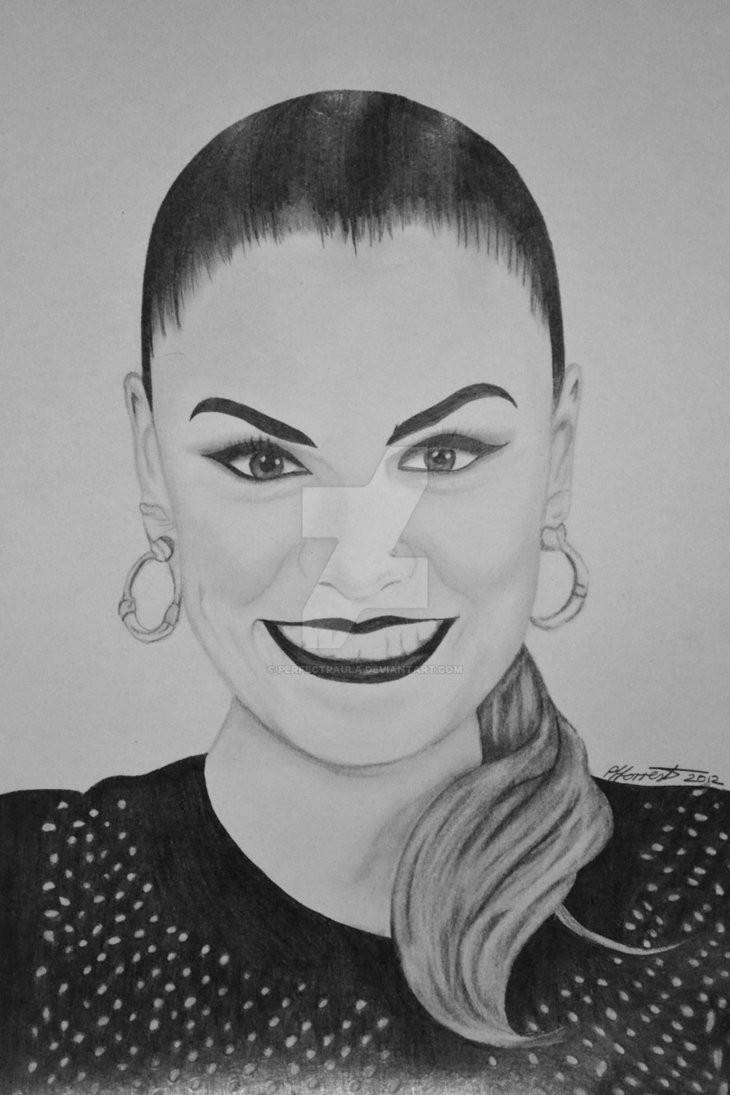 jessie j drawing 1 by perfectpaula