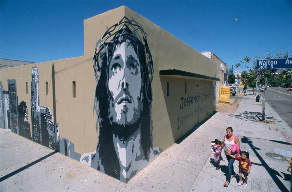 the passion of christ as seen in murals around america