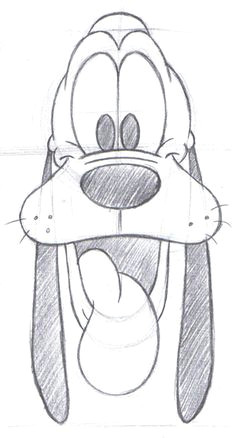 pluto disney pencil drawingseasy