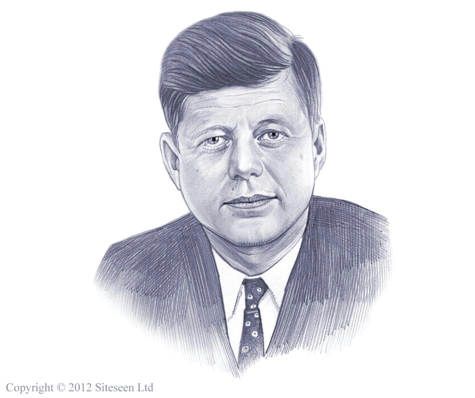 picture of president john f kennedy