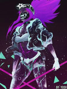 k da akali lol wallpapers akali lol league of legends female art