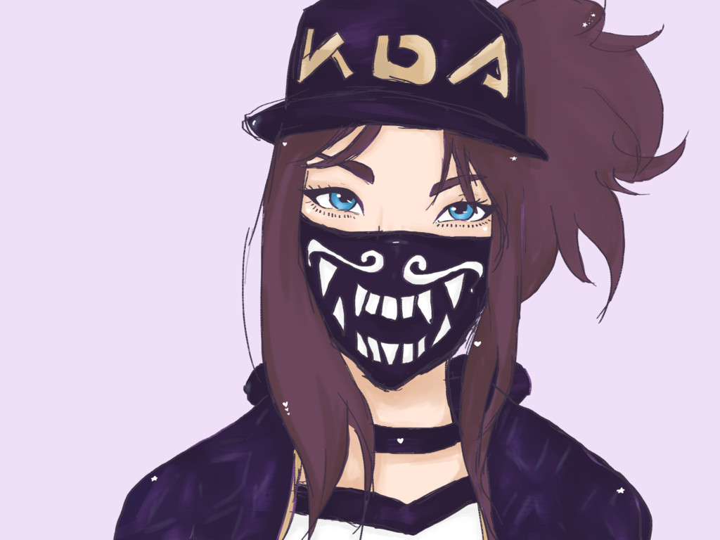 k da akali by byyxzi