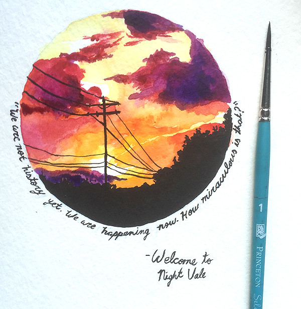 watercolor illustration tumblr