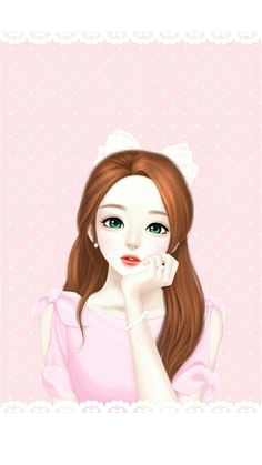 art art girl background beautiful beautiful girl beauty cartoon cute art drawing enakei face fashion girl illustration illustration girl