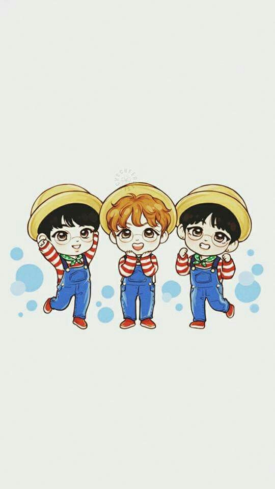 bts wallpaper screen wallpaper bts chibi bts drawings about bts 3