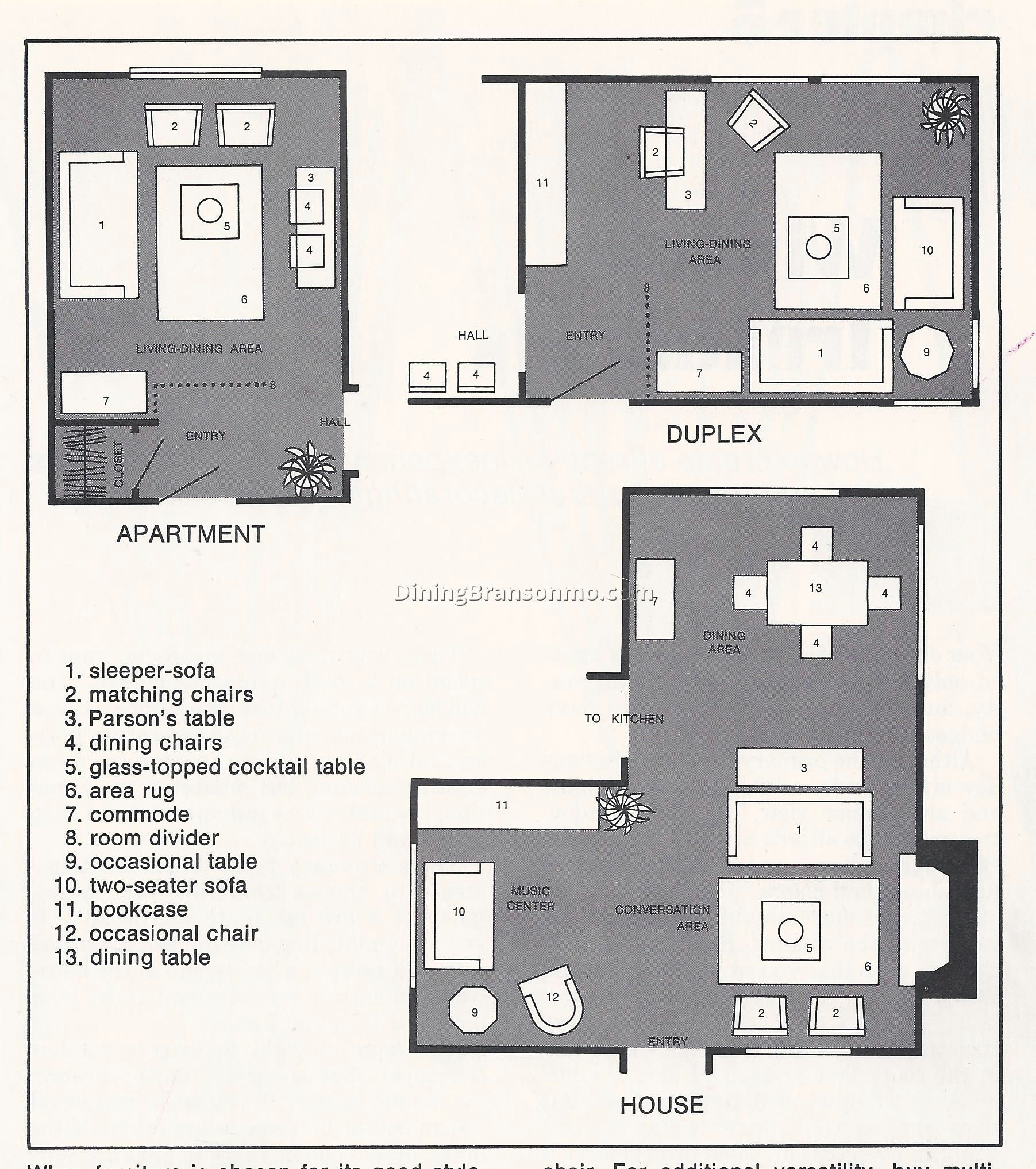 l shaped living room dining room furniture layout 6