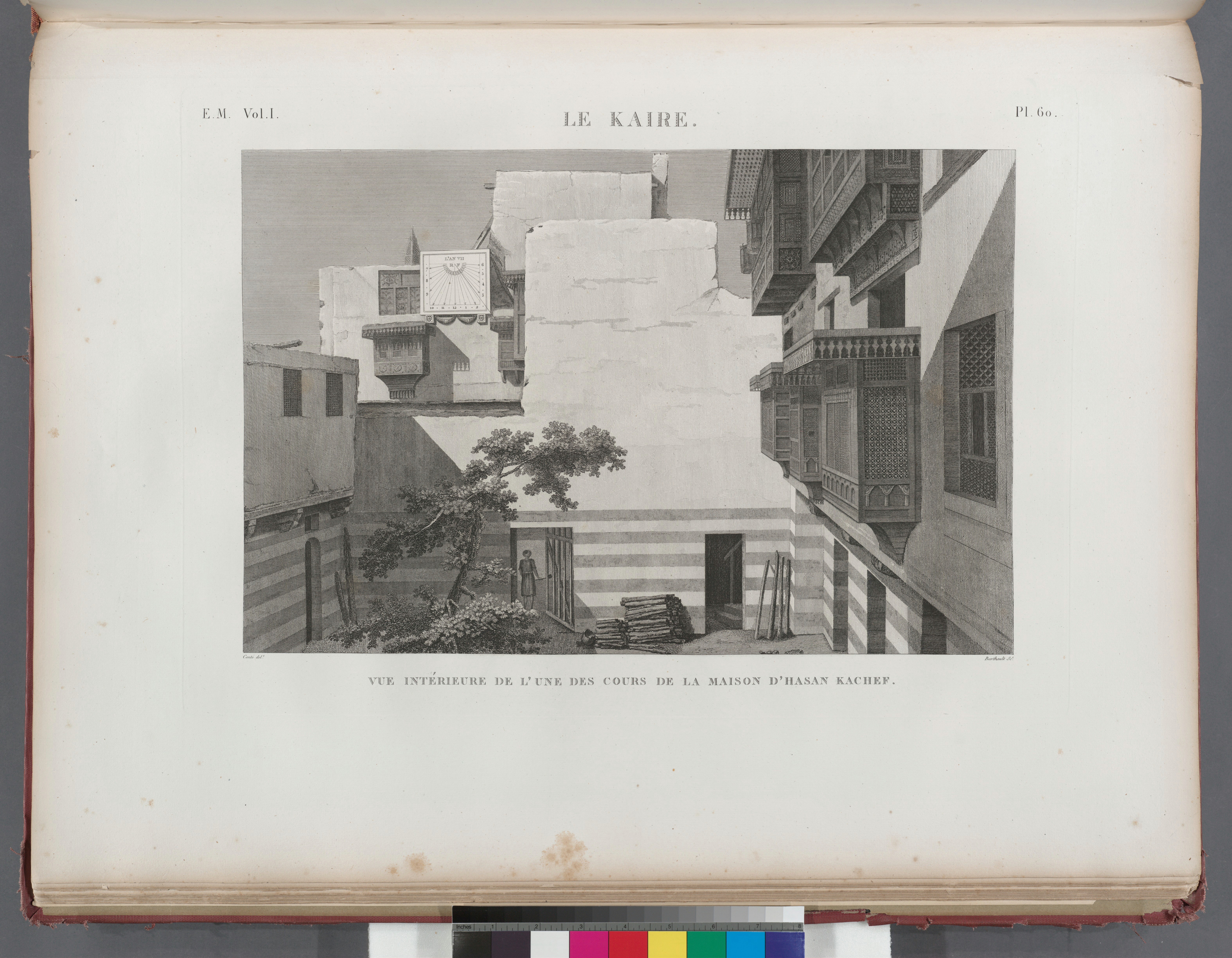 vue interieure de l une des cours de la maison d hasan ka chef nypl b14212718 1268771 jpg