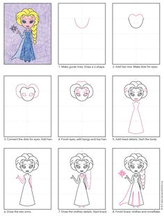 how to draw elsa pdf tutorial available elsa howtodraw