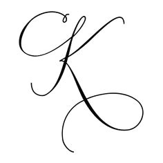 latin capital letter k stylistic set 4 letter k tattoo letter k font