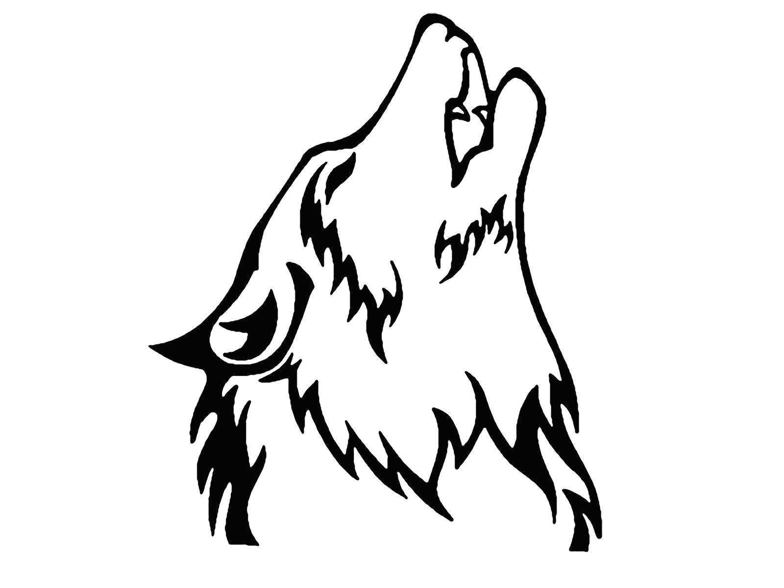 wolf drawing outlines at getdrawings com free for personal use