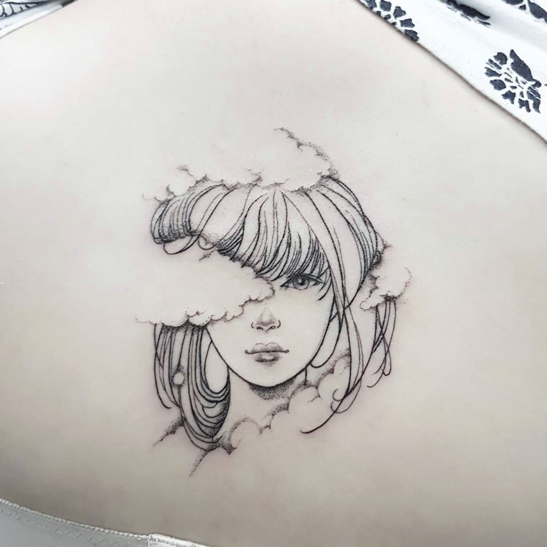 fleecircus portrait tattoo