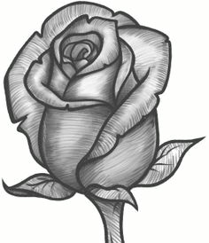 how to draw a rose bud rose bud step by step flowers pop culture free online drawing tutorial added by dawn february 9 2013 6 48 11 pm