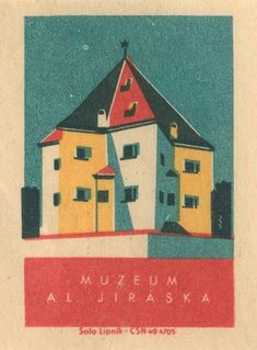 czech matchbox label