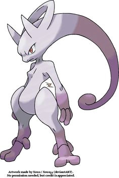 pre reveal art of mega mewtwo y