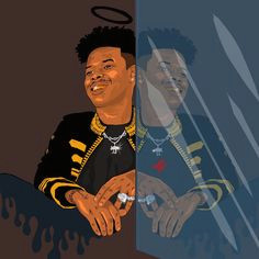 nasty c art cartoon by trapkiidbilly trapkiidbilly strings amp bling album trap art