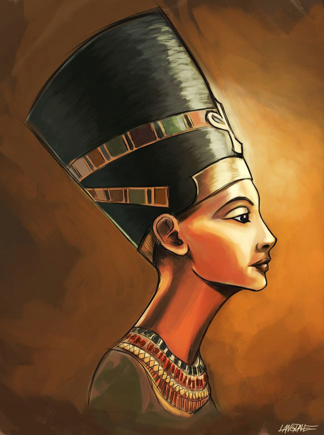 nefertiti tattoo nefertiti painting