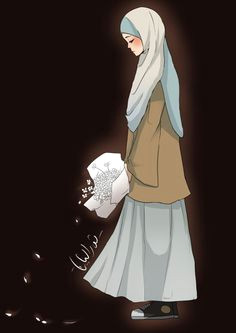 hijab drawing tumblr