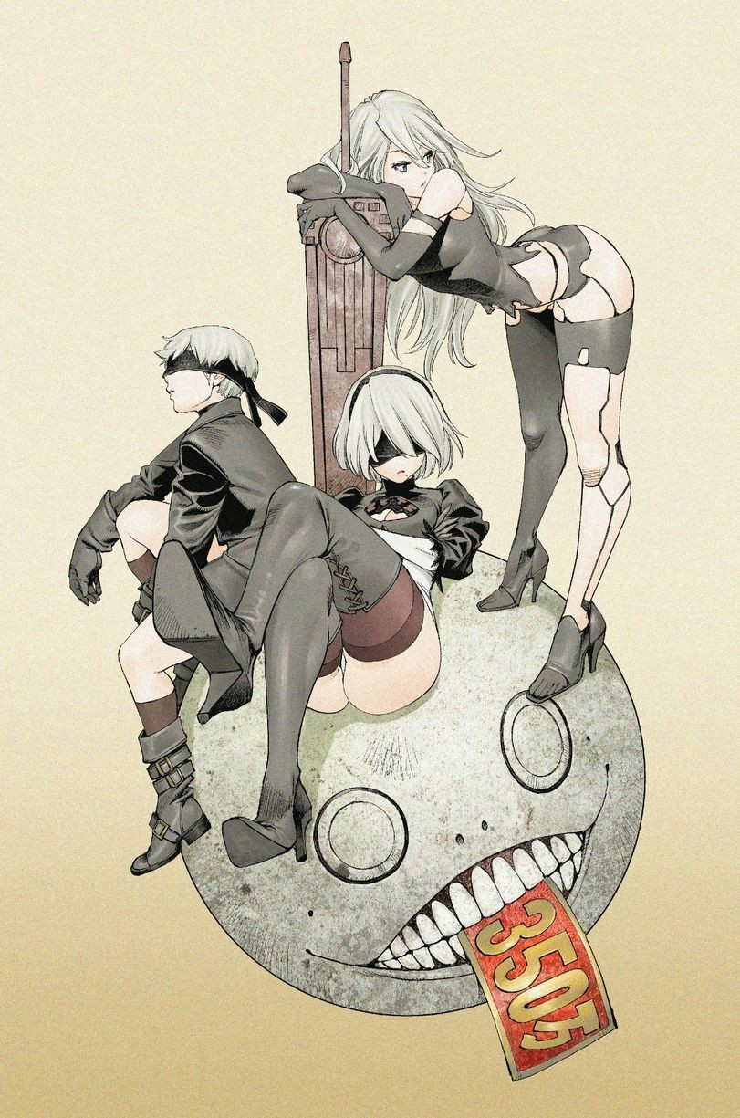 shinya komi yorha no 9 type s nier automata nier series