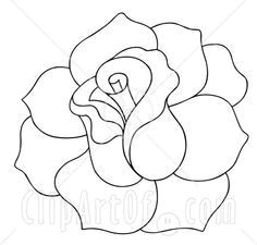 rose outline drawing drawing of a rose rose drawing simple rose drawings