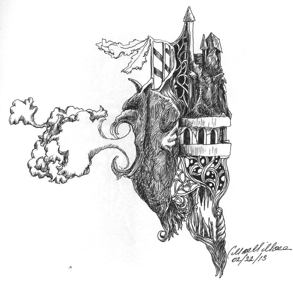 castles and dragons pen and ink ink pen drawings drawing tutorials castles