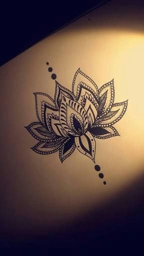 image result for lotus unalome pencil drawing