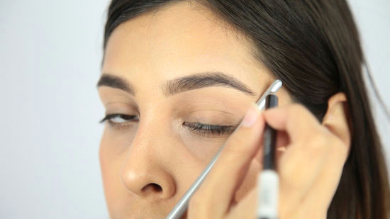 determine where your brow should end