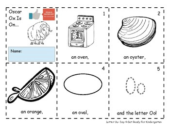 letter oo a week of pre k practice activities