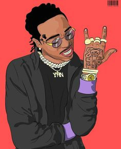 the way he say quavo hip hop art dope art dope