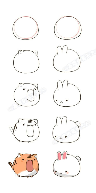 kawaii drawings mas