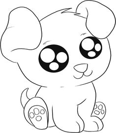 puppy coloring pages cute animals to draw cartoon dog cute easy animal drawings