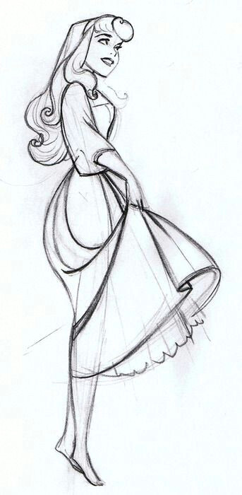 image via we heart it https weheartit com entry 138903976 via 25684687 aurora dancing drawing princess sketch sleepingbeauty